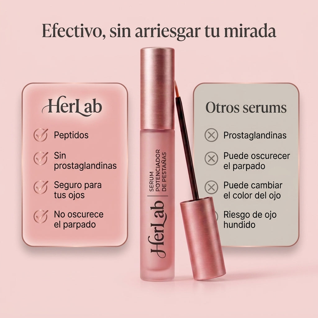HerLab - Fortalecé y Alargá tus Pestañas de forma segura.