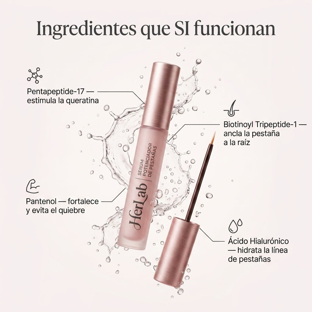 HerLab - Fortalecé y Alargá tus Pestañas de forma segura.
